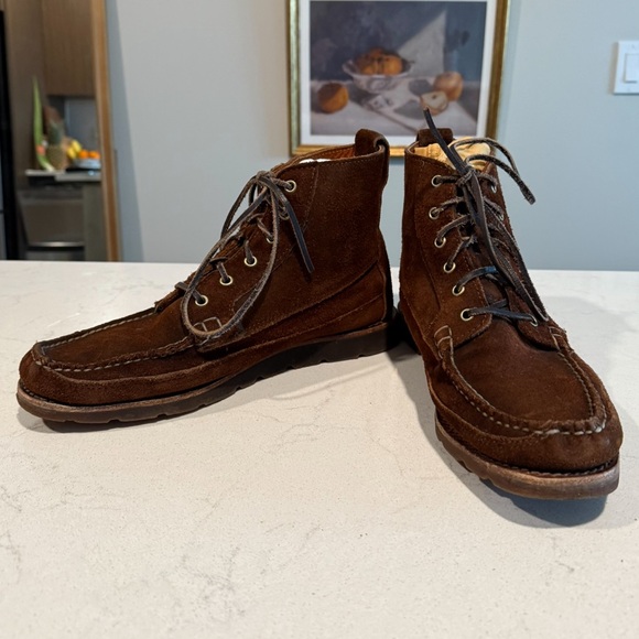 Rancourt x J.Crew Harrison Boot Suede 10M - Picture 7 of 9